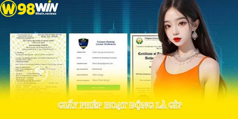 Giấy phép hoạt động là gì?