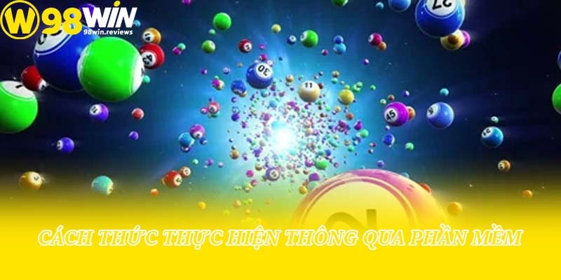 Cách thức thực hiện thông qua phần mềm