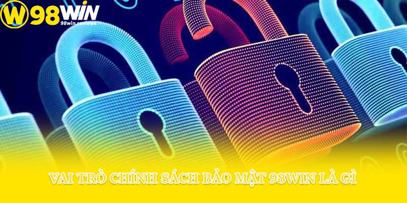 Vai trò chính sách bảo mật 98win là gì